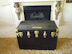 Vintage Steamer Trunk owned by Albert Perry and Orpha Camilla McGuffin